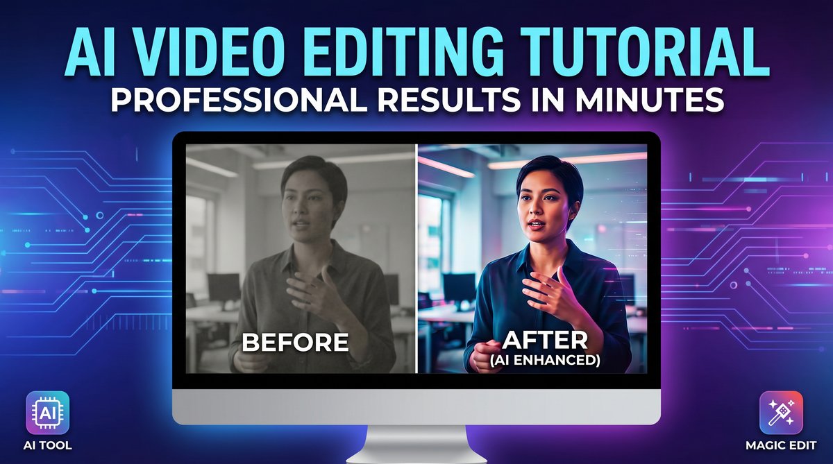 草榴AI视频剪辑教程视频演示